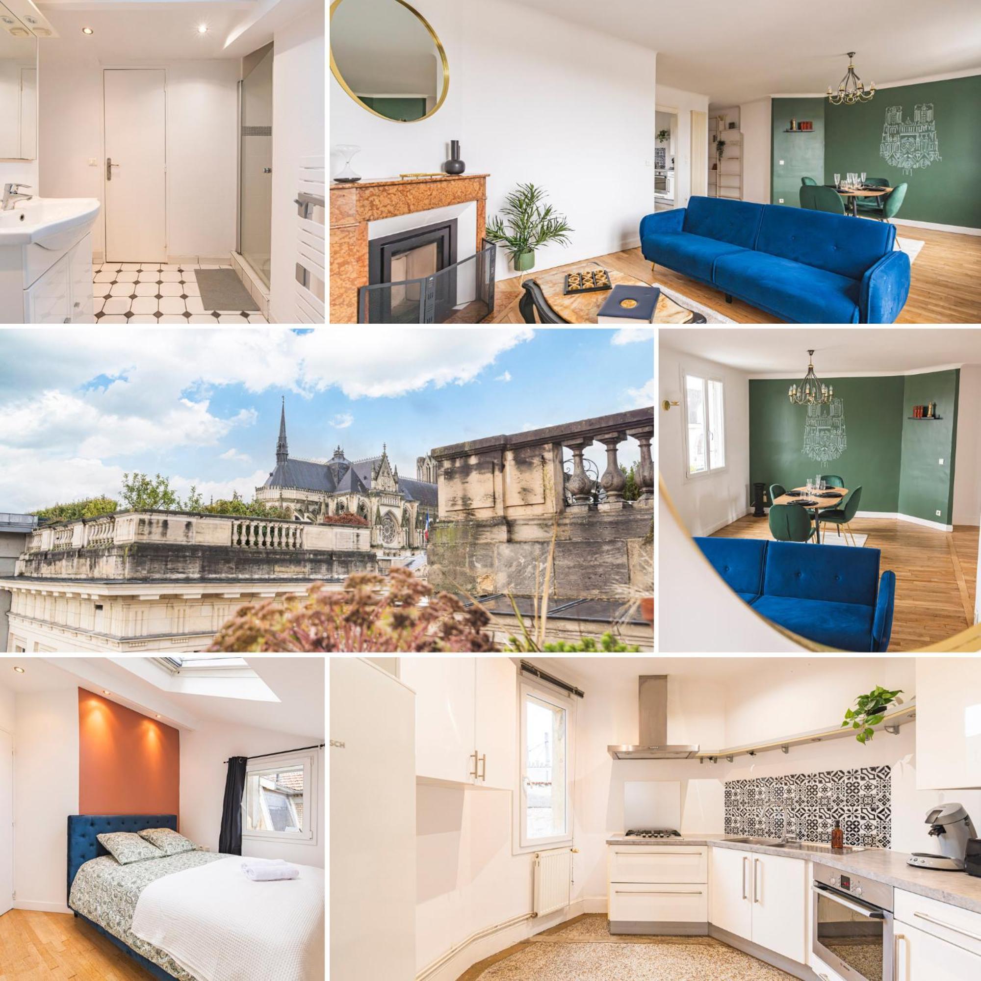 Le Royal - Cathedral - Center Apartment Reims Exterior foto